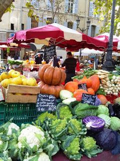 Market day in the Luberon